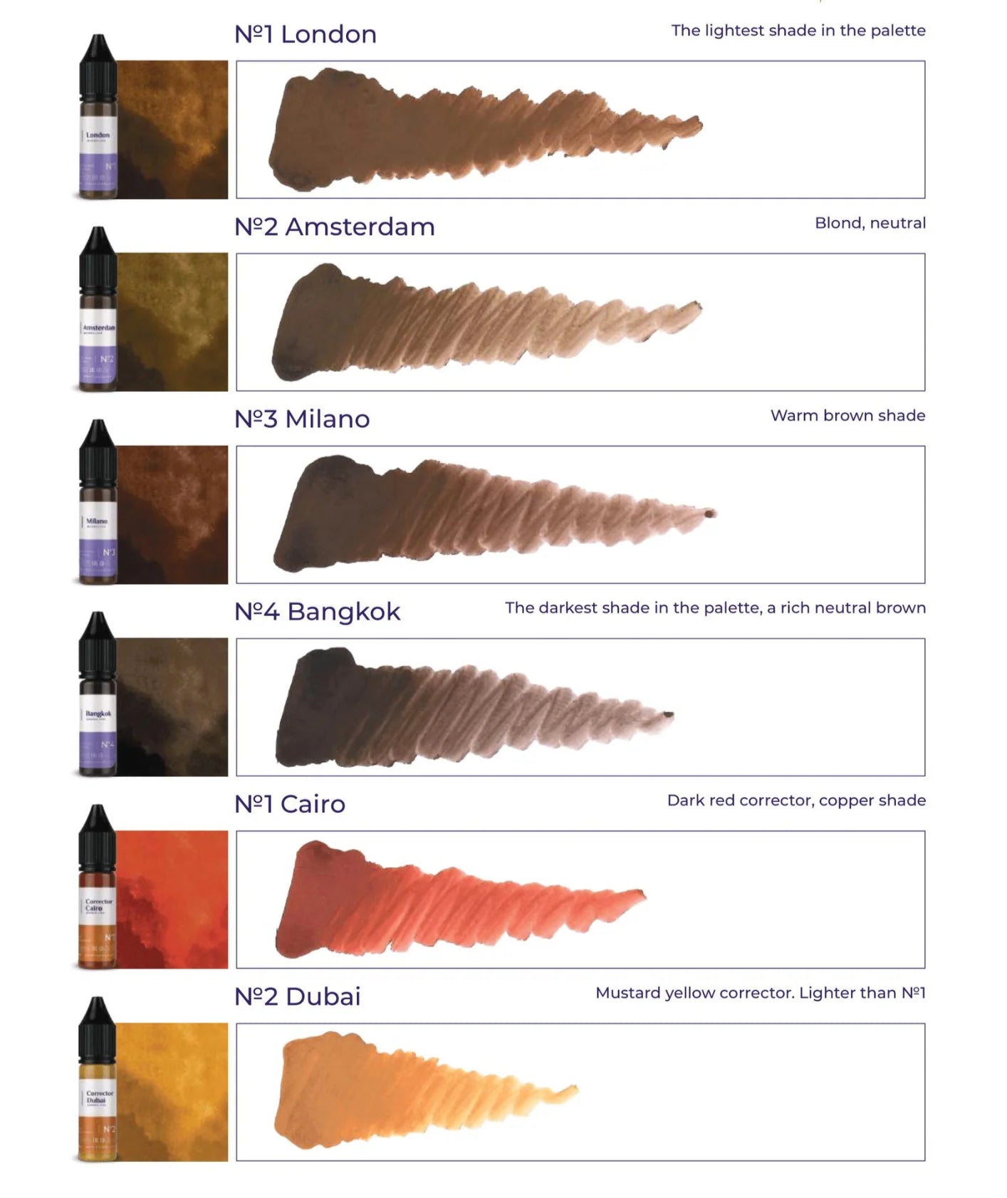 Hanafy Mineral Eyebrow Pigment |礦物色料系列| № 1, London 5ml