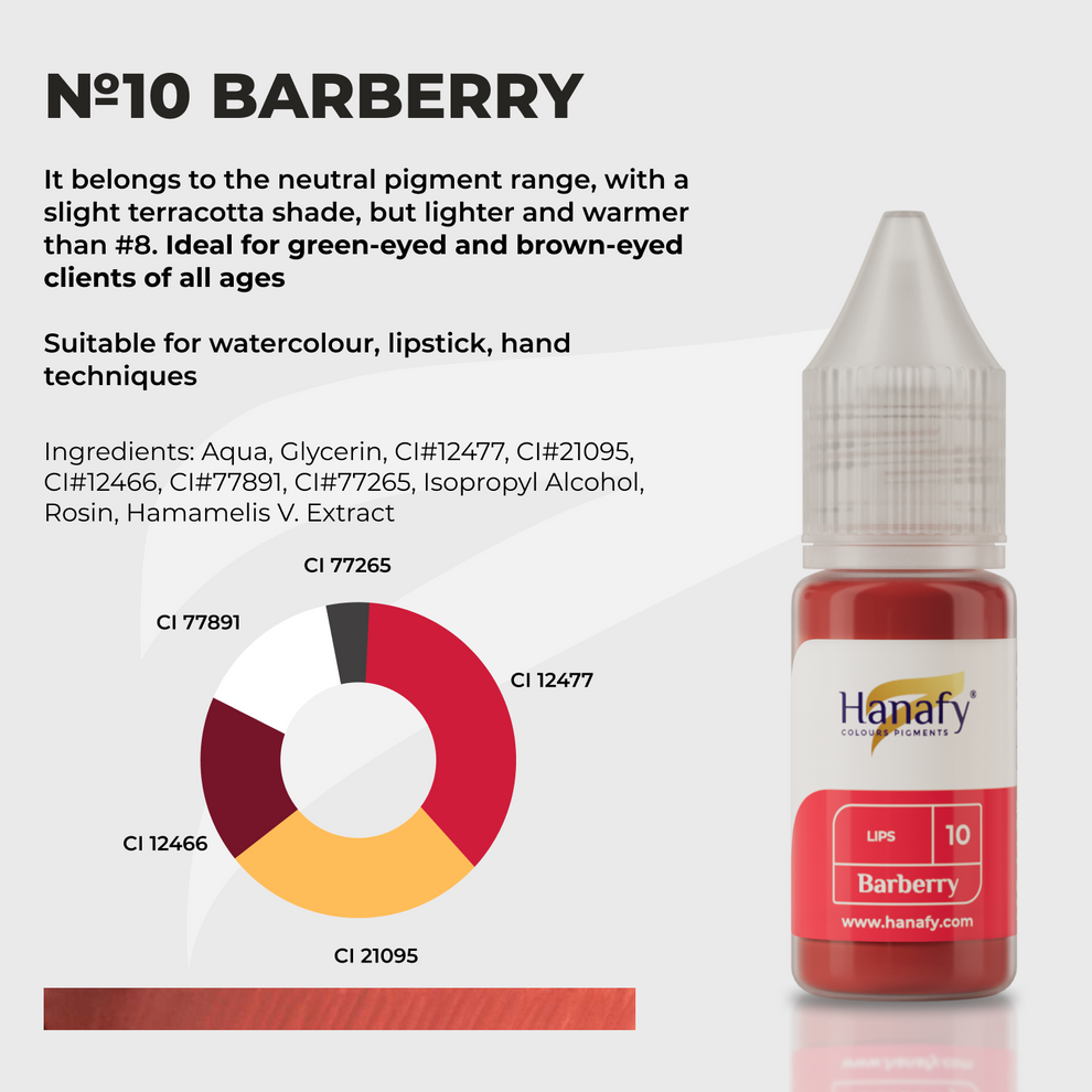 Hanafy Lips N10 Barberry
