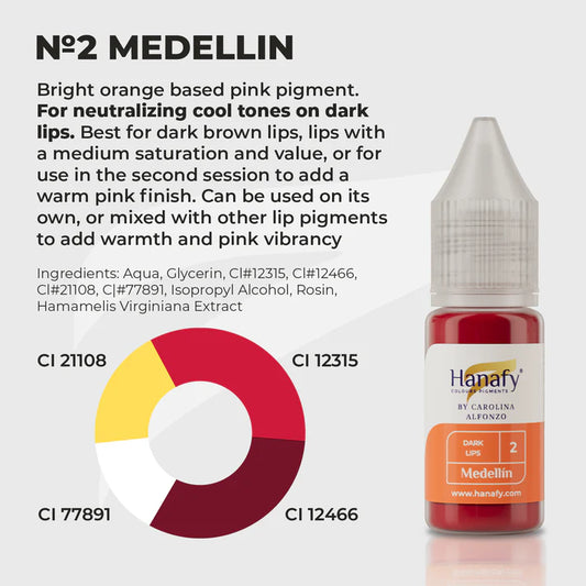 【清貨優惠】Hanafy Dark Lips ｜烏唇修正系列｜ N2 Medellín 10ml