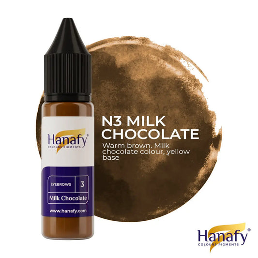 Hanafy Eyebrow N3 Milk Chocolate