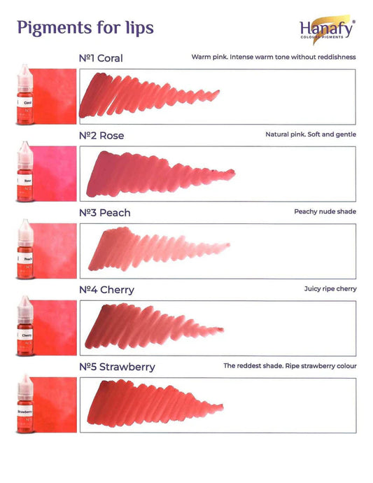 Hanafy 5ml Lips Mini Set