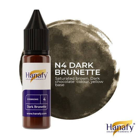 Hanafy Eyebrow N4 Dark Brunette
