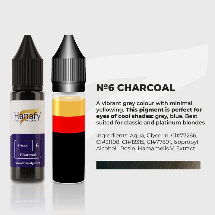 Hanafy Eyeliner N6 Charcoal