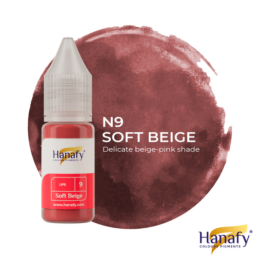 Hanafy Lips N9 Soft Beige