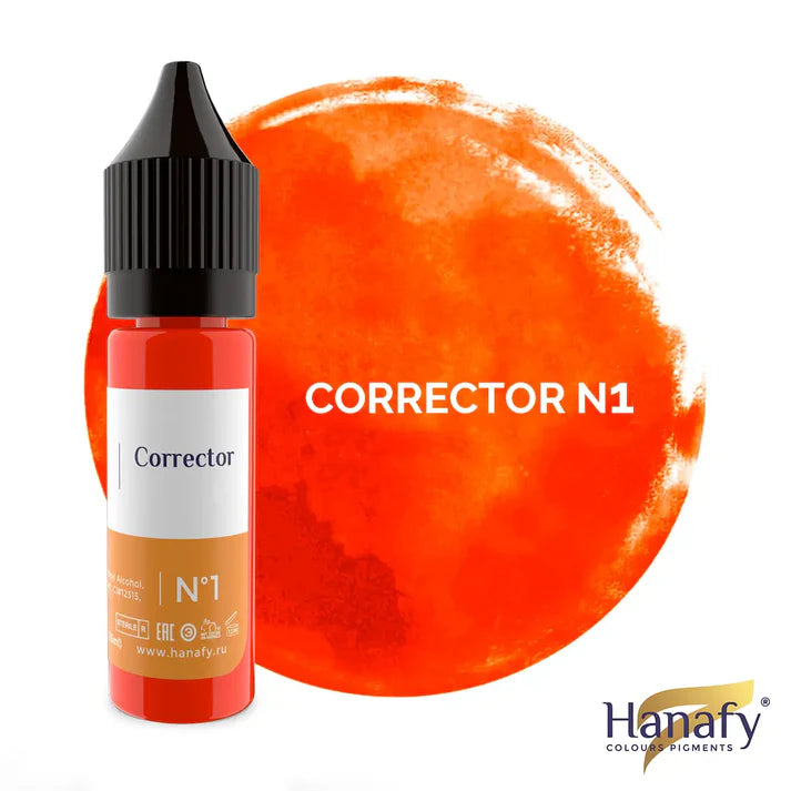 Hanafy Corrector ｜修正色系列｜ N1 Bright Orange 15ml