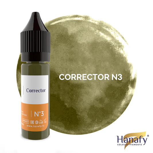【效期快閃】 Hanafy Corrector N3 Olive 15ml