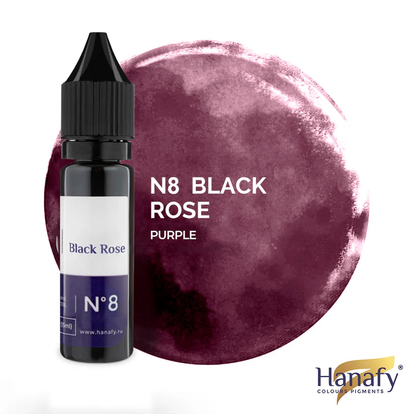 Hanafy Eyeliner ｜美瞳線系列｜ N8 Black Rose 15ml