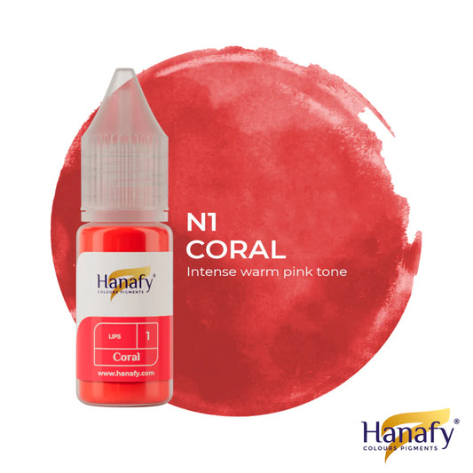 【效期快閃】 Hanafy Lips N1 Coral 10ml