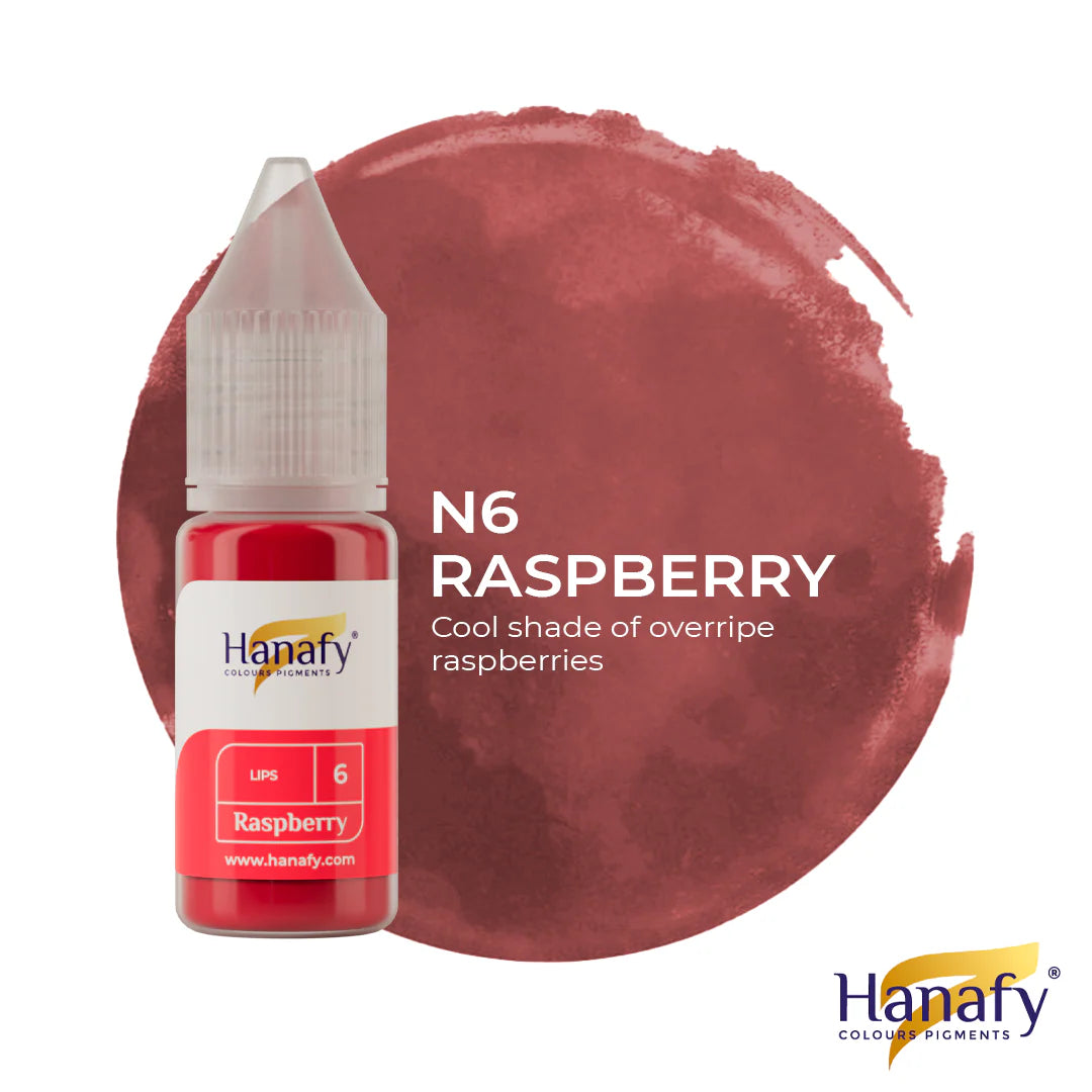 【效期快閃】 Hanafy Lips N6 Raspberry 10ml