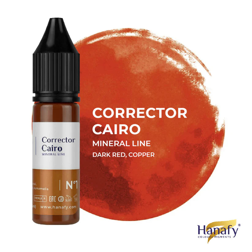 Hanafy Mineral Corrector ｜礦物修正色系列｜ N1 Cairo 15ml