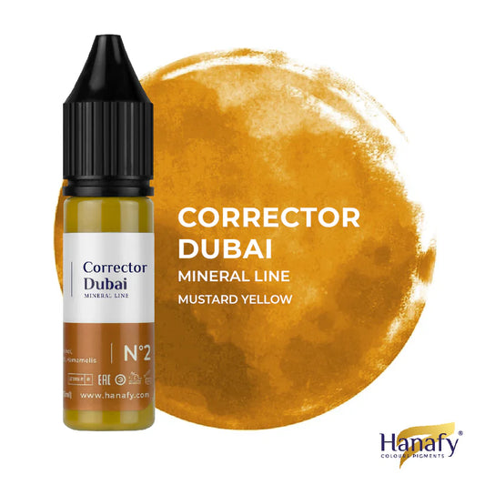 Hanafy Mineral Corrector ｜礦物修正色系列｜ N2 Dubai 15ml