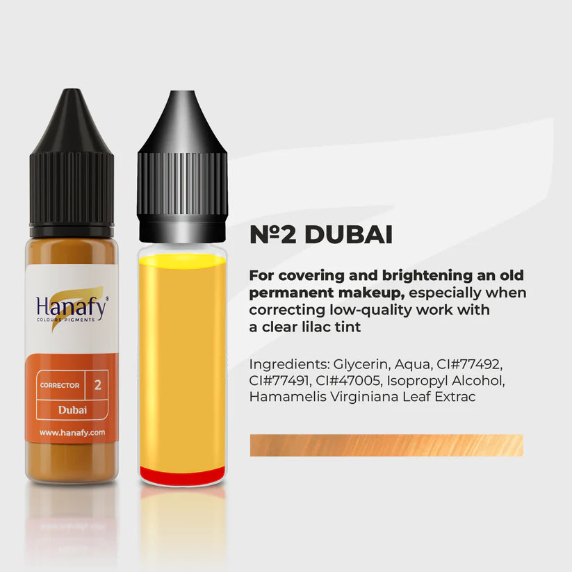 Hanafy Mineral Corrector ｜礦物修正色系列｜ N2 Dubai 5ml
